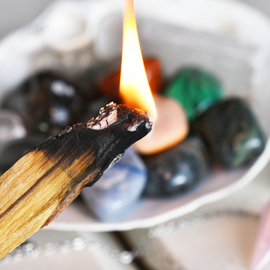 How to use Incense and Crystals to Clear energy