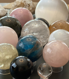 Crystal Meditations Balls and Spheres 