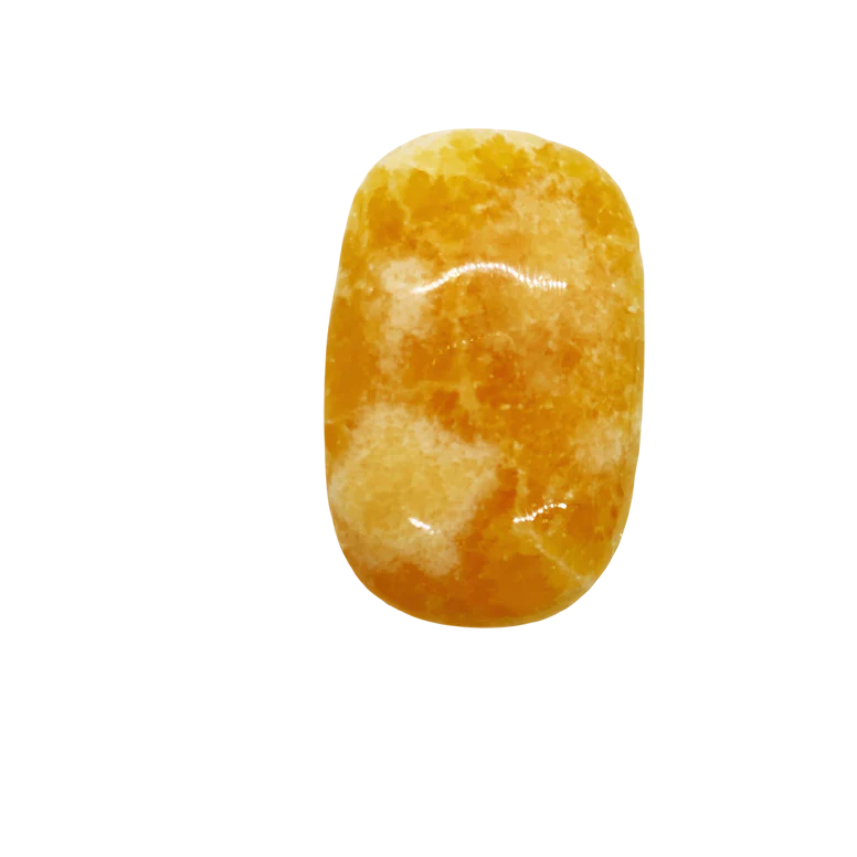 Orange Calcite Blessed Palm