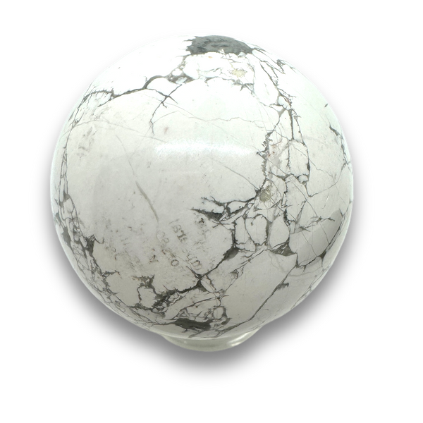 Howlite Meditation Sphere