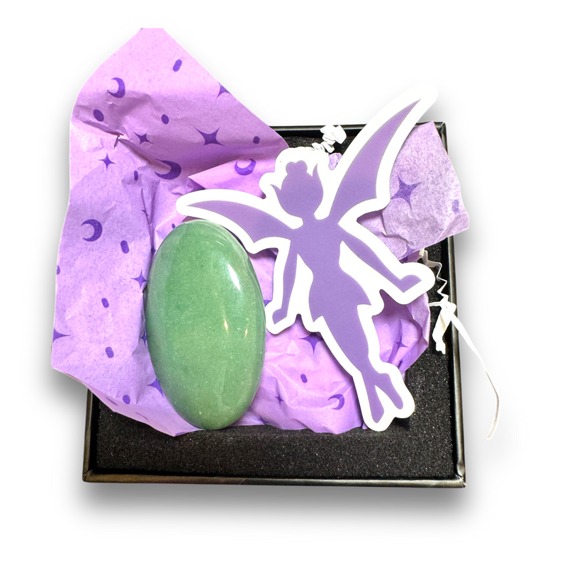 Green Aventurine Palm With Limited Edition Box