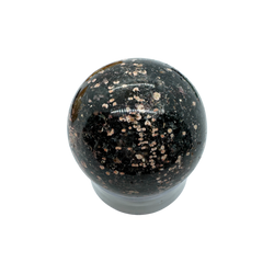 Dark Fire Calcite Spheres