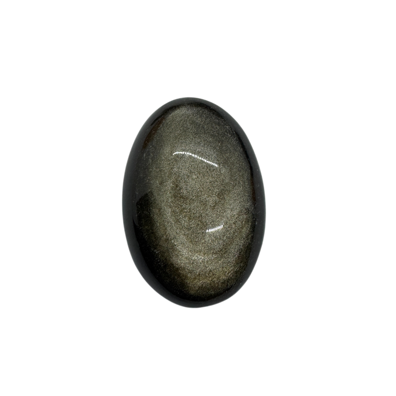 Gold Sheen Obsidian Mini Palm Stones