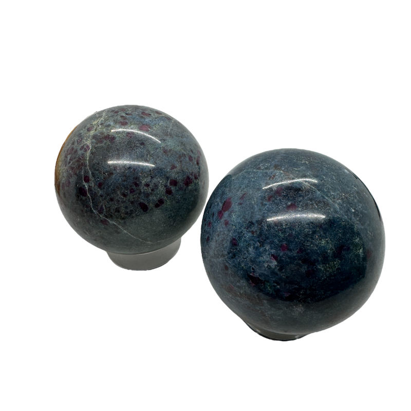 Ruby Kyanite Sphere