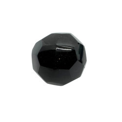 Sheen Obsidian Faceted Sphere