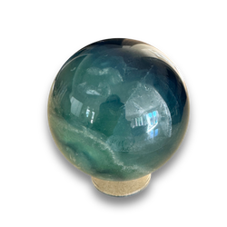 Blue Fluorite Awakening Sphere