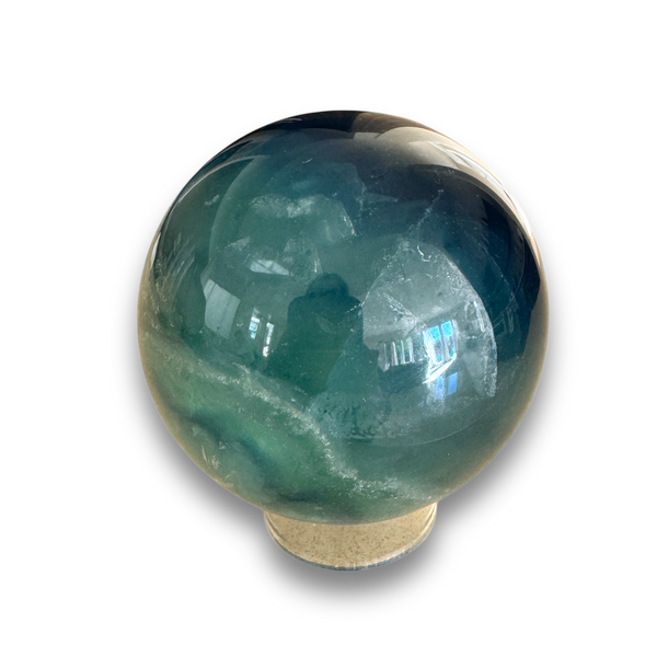 Blue Fluorite Awakening Sphere