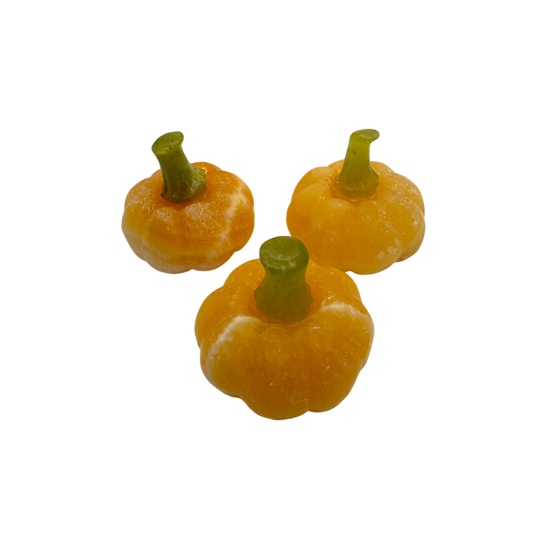 Crystal Pumpkins (orange calcite)