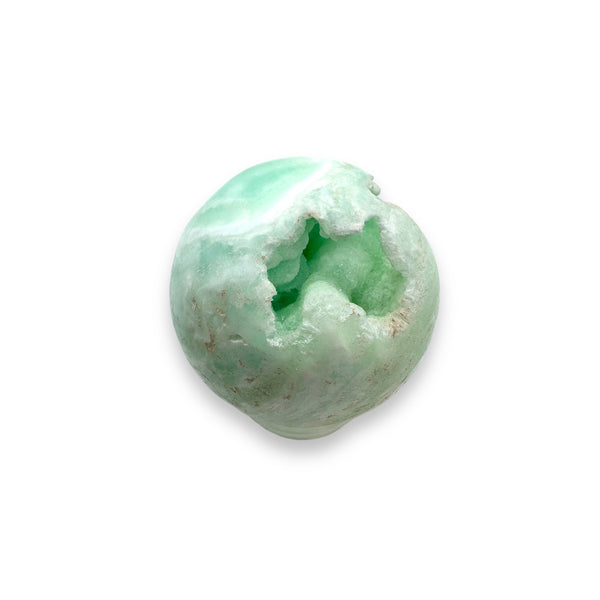 Blue-Green Aragonite Polished Mystical Spheres