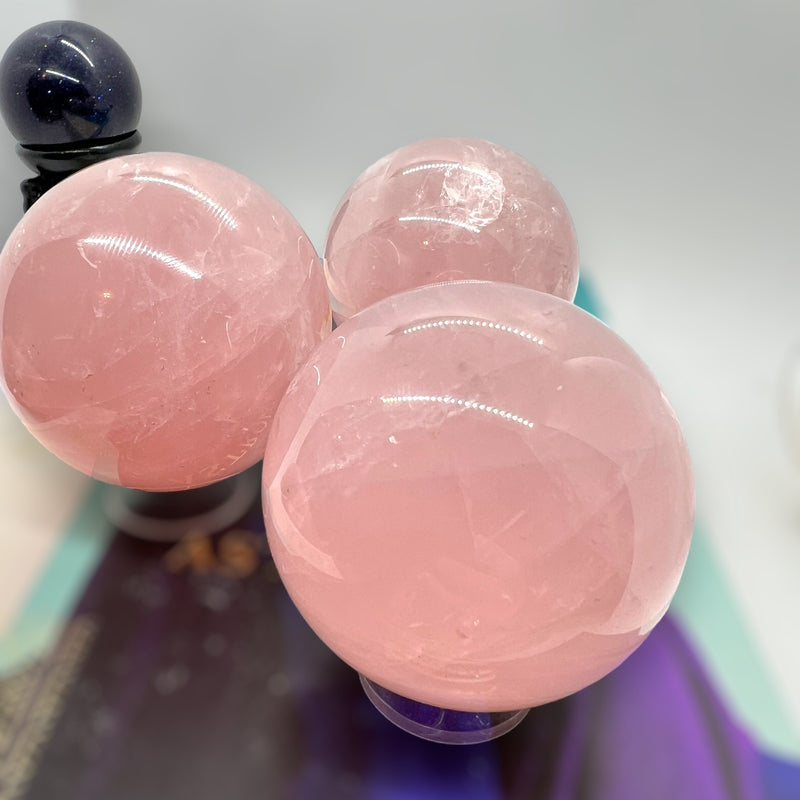 Rose Quartz Manifesting Sphere