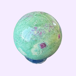 Ruby Fuchsite Mysitc Spheres