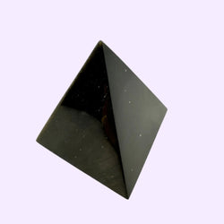 Sheen Obsidian Blessed Pyramid