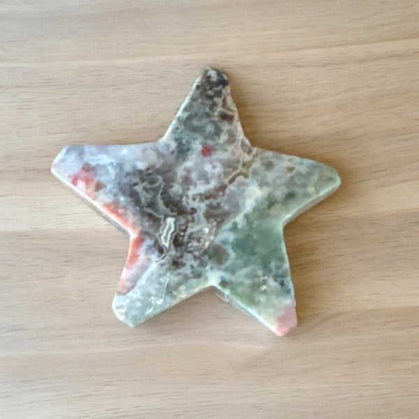 Ocean Jasper Stars, Moons, and Hearts