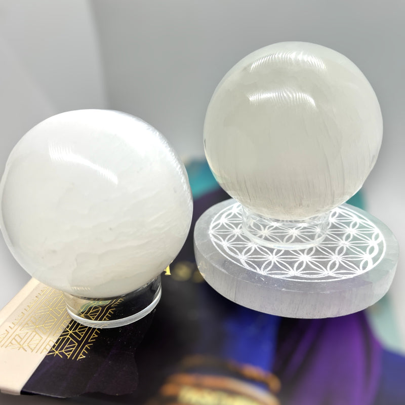 Goddess Selenite Ball