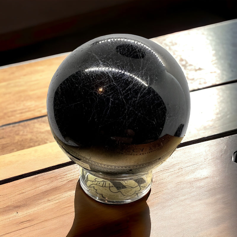 Black Tourmaline Protector Sphere