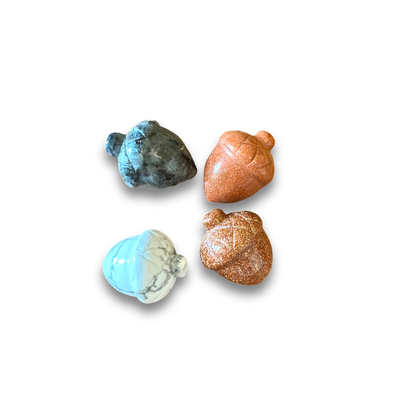 Crystal Acorns for Patience, Strength, & Prosperity – The Blessed