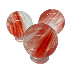 Cherry Quartz Sphere