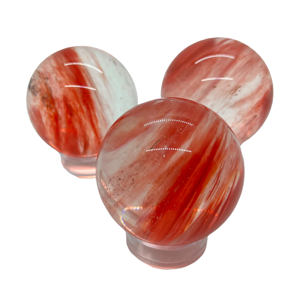 Cherry Quartz Sphere