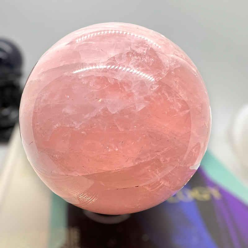 Rose Quartz Manifesting Sphere