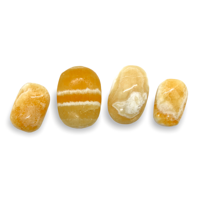 Orange Calcite Blessed Palm