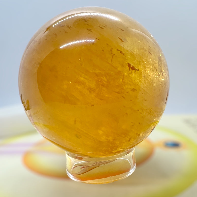 The Honey Calcite Spheres