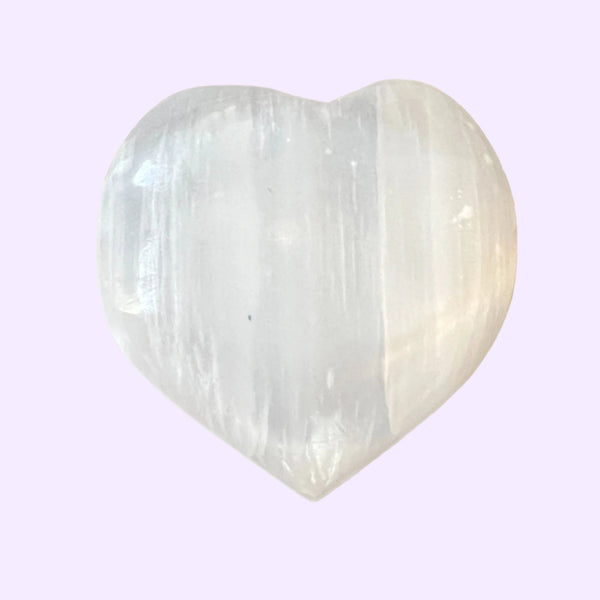 Selenite Hearts