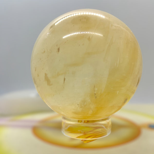 The Honey Calcite Spheres