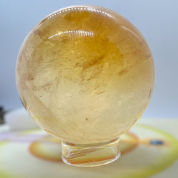 The Honey Calcite Spheres