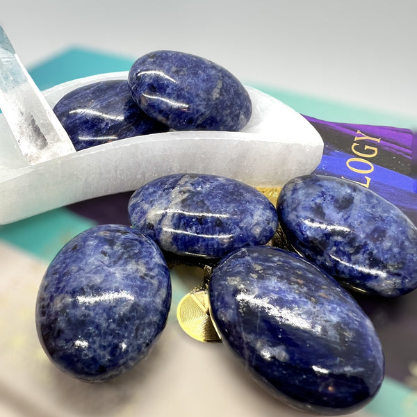 Blue Sodalite Pillow Palms