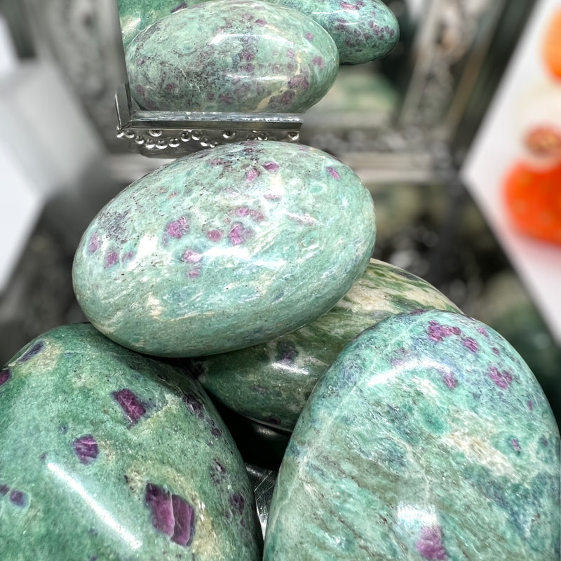 Ruby Fuchsite Palm