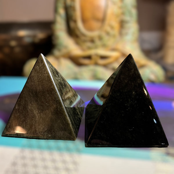 sheen obsidian pyramid