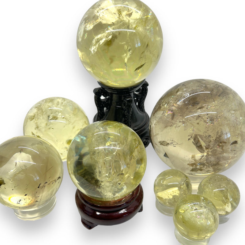 Citrine Prosperity Spheres