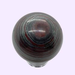 Hematite and Red Jasper Sphere